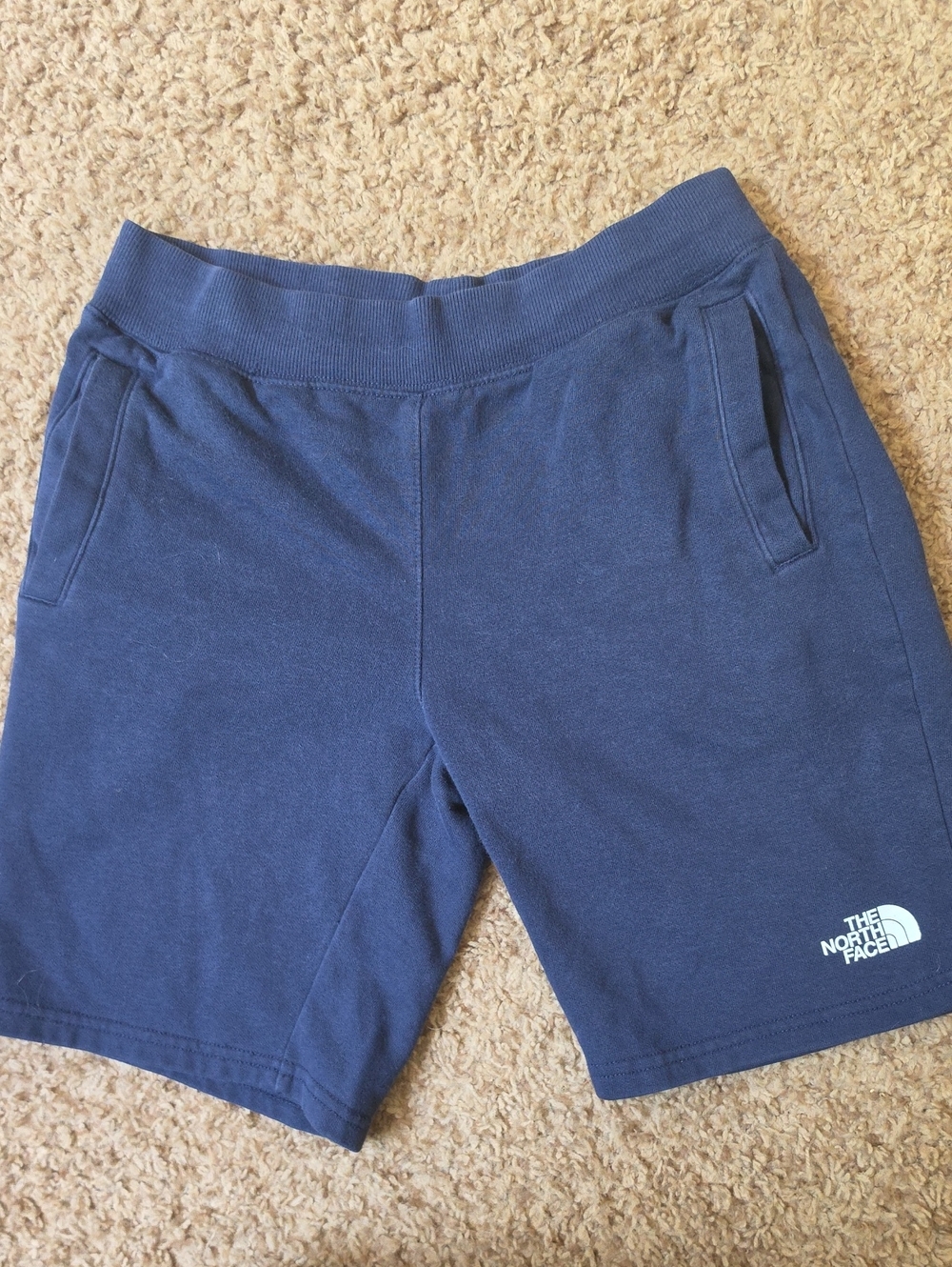 The North Face Dark Blue Athletic Pull-On Shorts